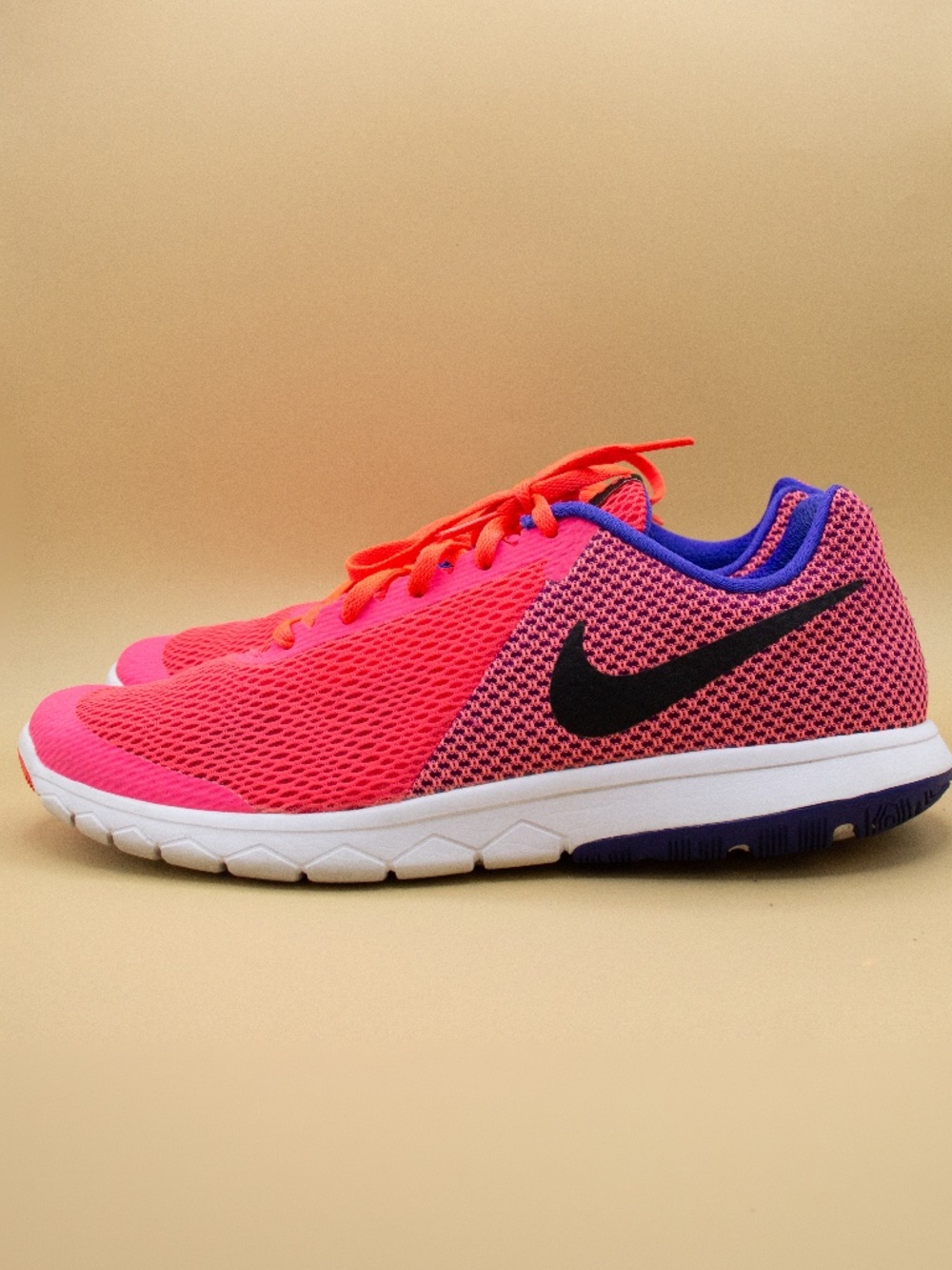 Nike Flex Experience RN 6 Pink Athletic Shoes 881805-600 Women's Size 12